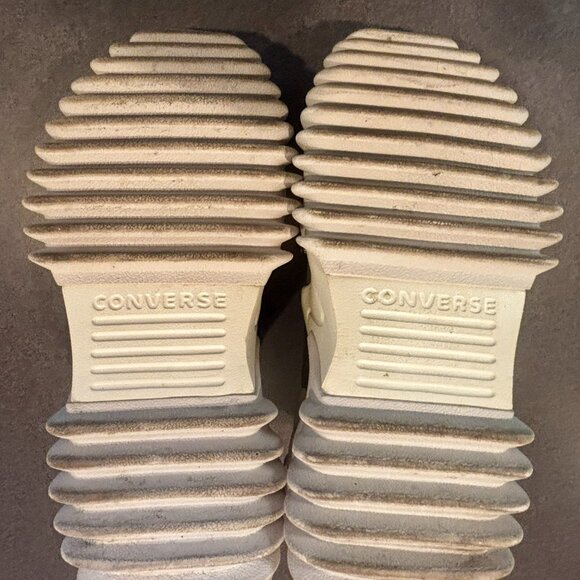 Converse Run Star Motion High GREEN Chuck Taylor M 7/W 8.5Platform....EUC!!!!!! - Picture 7 of 9